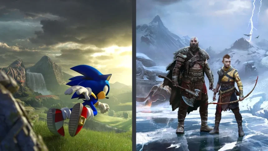 Sonic Frontiers | SEGA / God of War Ragnarök | Sony