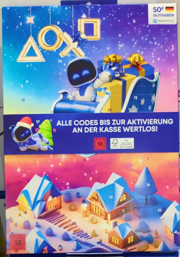 Der PlayStation Adventskalender 2024