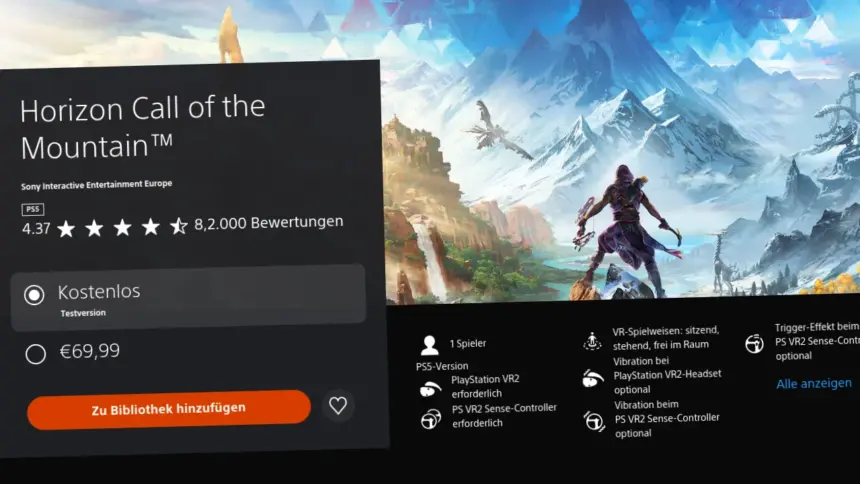 horizon call of the mountain ps store
